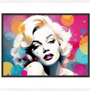 Marilyn Monroe 5"x7" Framed Wall Art